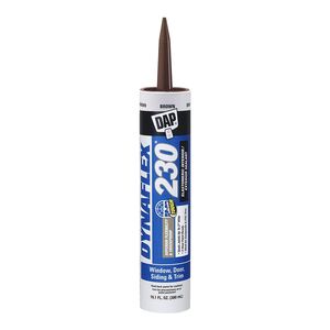 Dap Dynaflex 230 Premium Elastomeric Sealant Brown 10.1oz Dap Dynaflex 230 Premium Elastomeric Sealant Brown 10.1oz